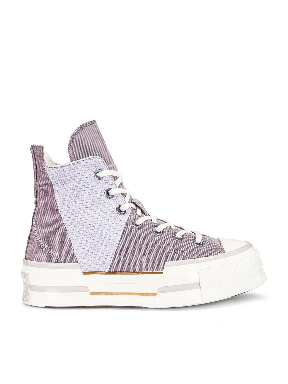 CONVERSE: Chuck 70 Plus in Lucid Lilac, Vapor Violet, & Egret